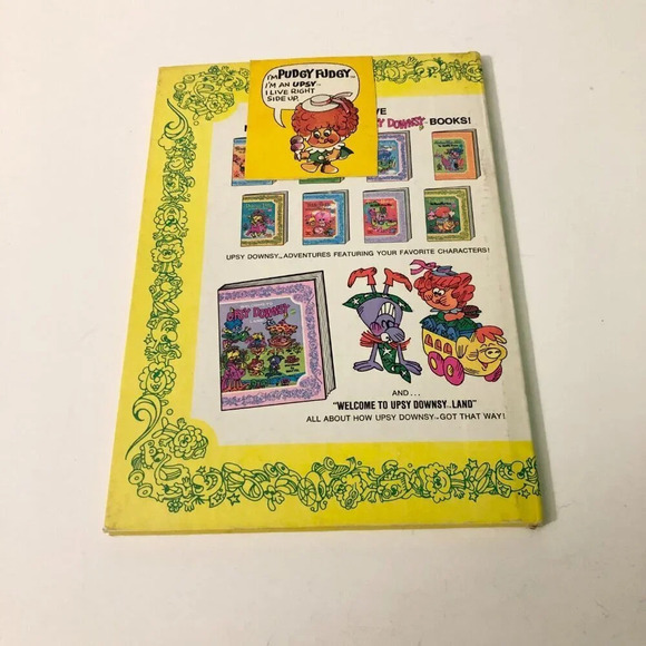 Vintage 1969 Mattel  Upsy Downsy Pudgy Fudgy Doll Playset with Board and Book - Picture 15 of 16